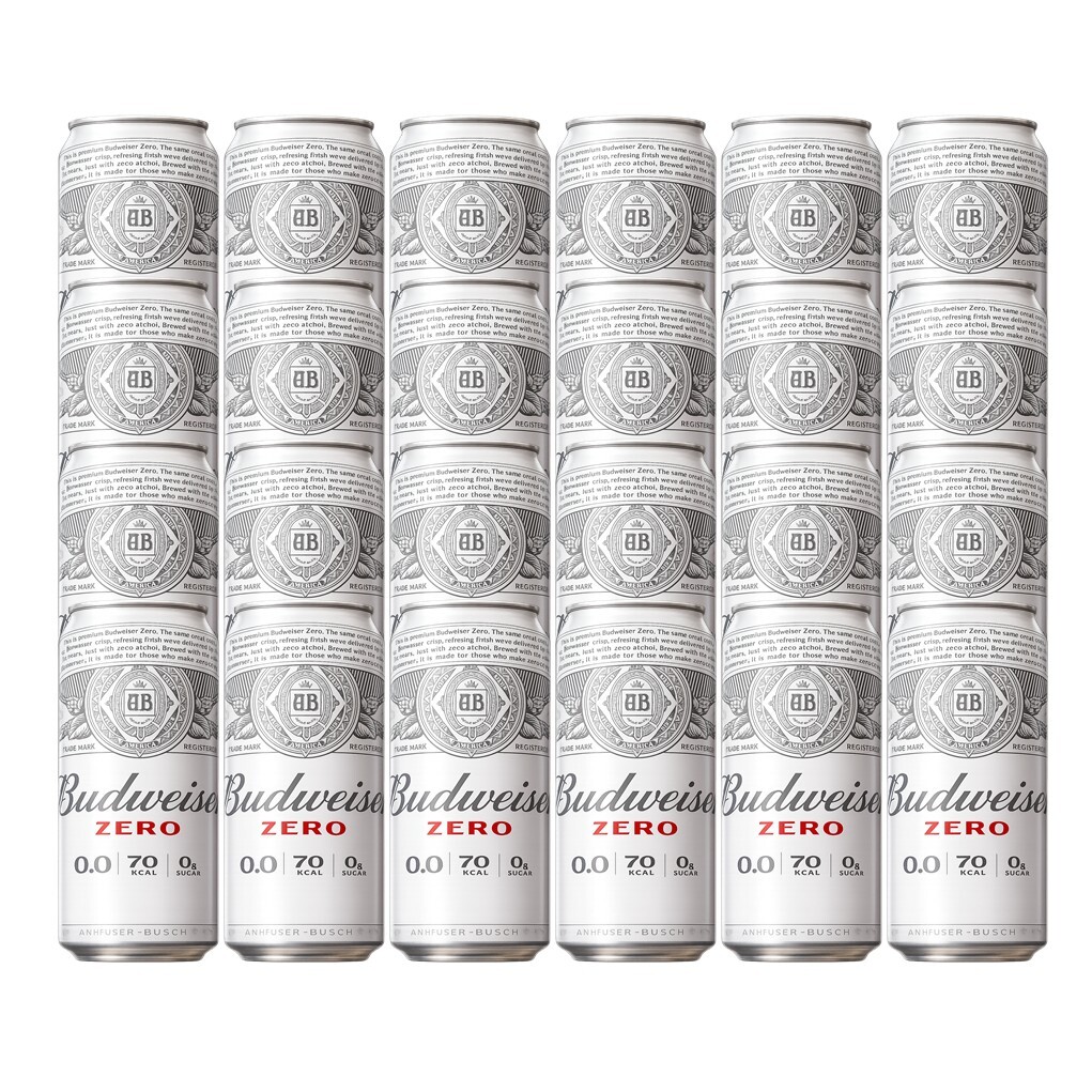 기타브랜드 버드와이저 제로 500ml 24캔 / 맥주맛 탄산음료 논알콜 비알콜 당제로