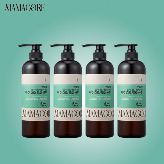 탈모증상케어 마마꼬레 맥주효모 탈모 샴푸 750ml 4통