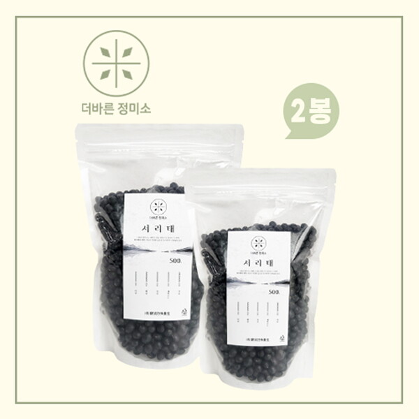 기타 [하프클럽/케이쇼핑]더바른 정미소 서리태 1kg (500g x 2봉)