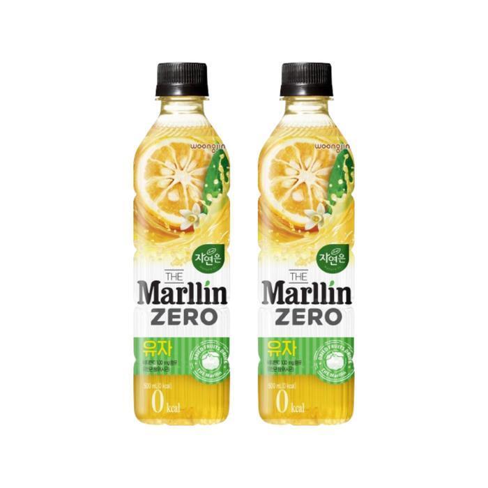 셀러허브 식품 웅진 자연은 더말린 제로 유자 500ml 10페트