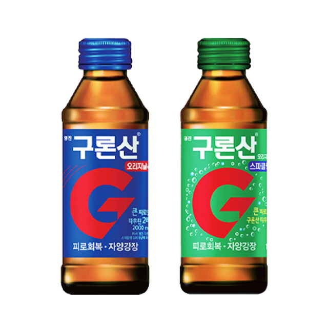 해태음료 영진 구론산 2종 선택 (바몬드 오리지널 /스파클링 오리지널) 150ml x 30입 / 음료