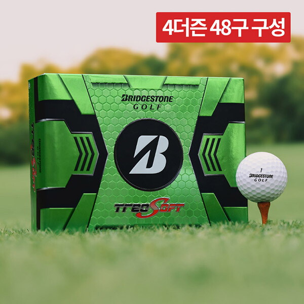투어스테이지 4더즌 총48구 브리지스톤 트레오 소프트 2.0 골프공