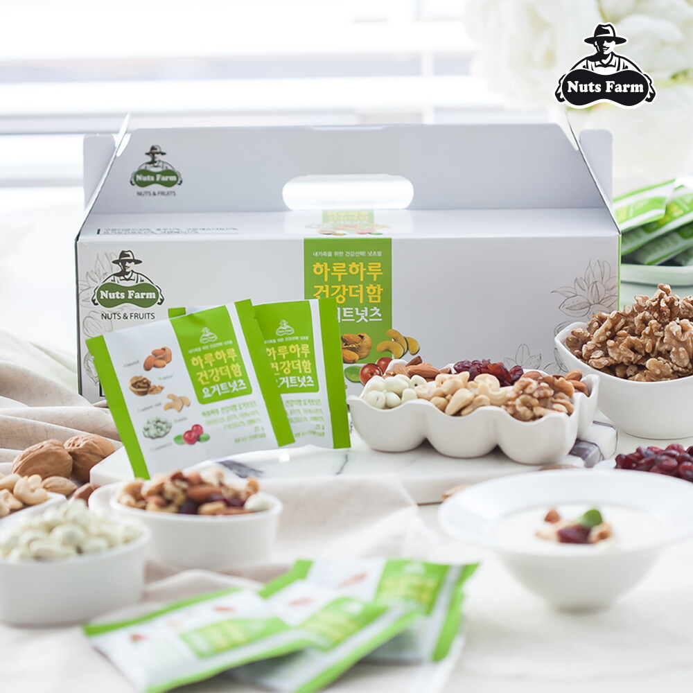 넛츠팜(백) 하루하루 건강더함 요거트넛츠 25g x 90봉(3box)