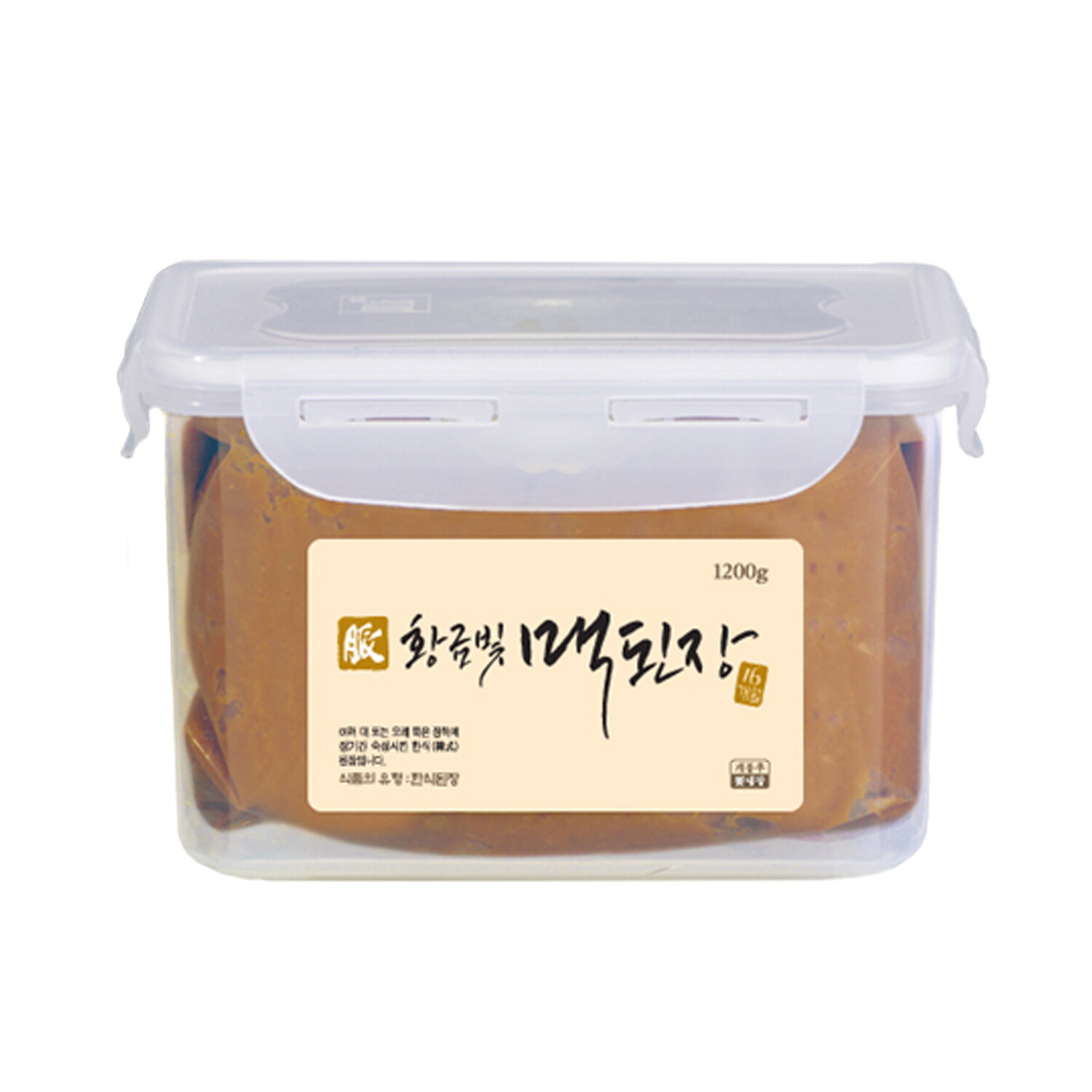 한국맥꾸룸 황금빛 맥된장 1.2kg