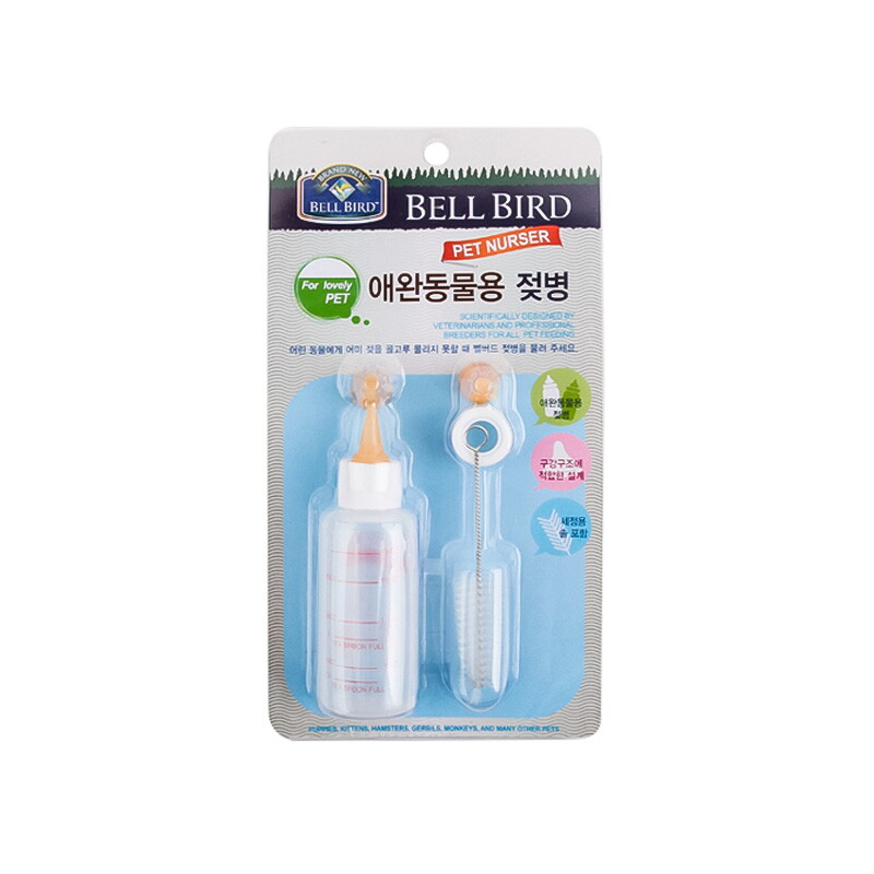벨버드 벨버드 애완용 젖병세트(50ml)