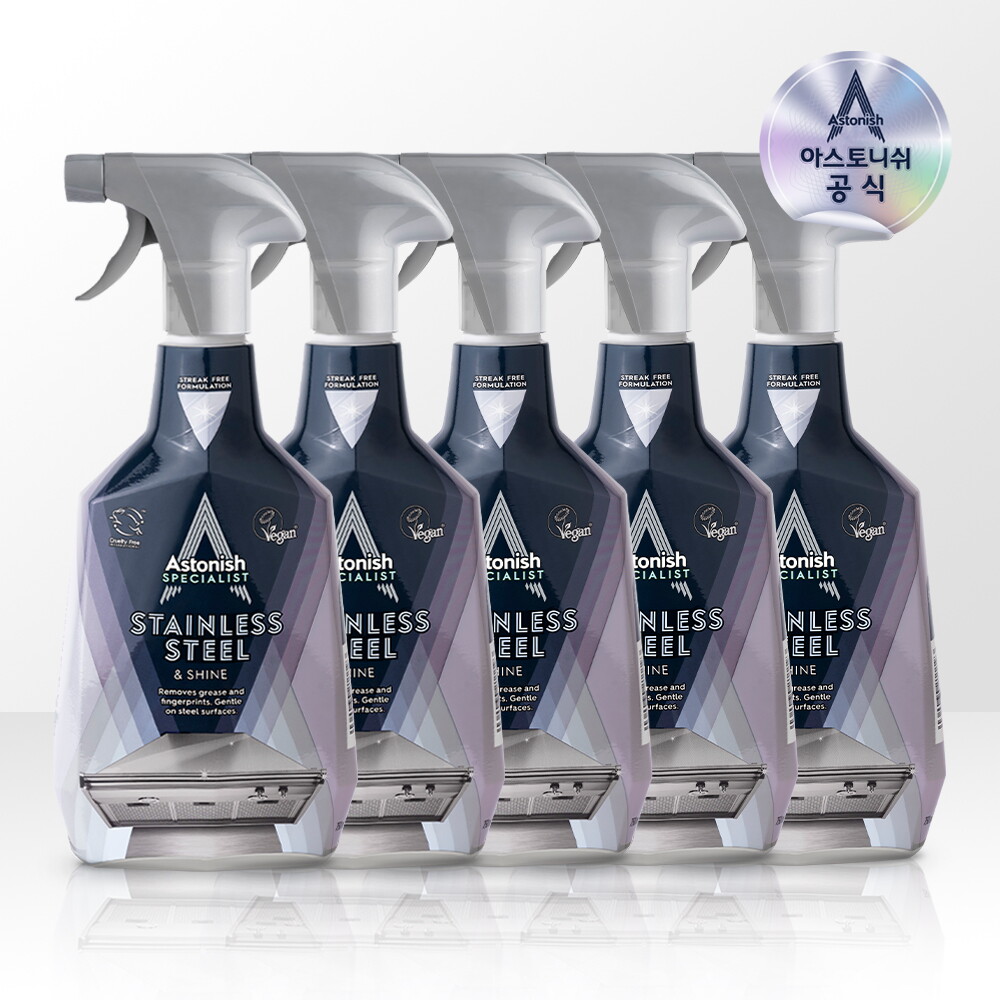 아스토니쉬 아스토니쉬 스테인리스 광택 클리너 750ml 5개