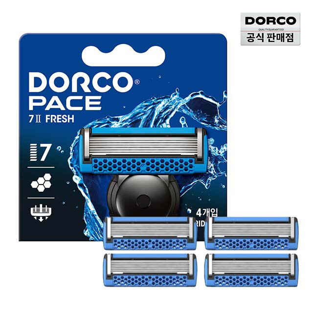 도루코 [도루코] PACE7Ⅱ 7중 면도날(4입)