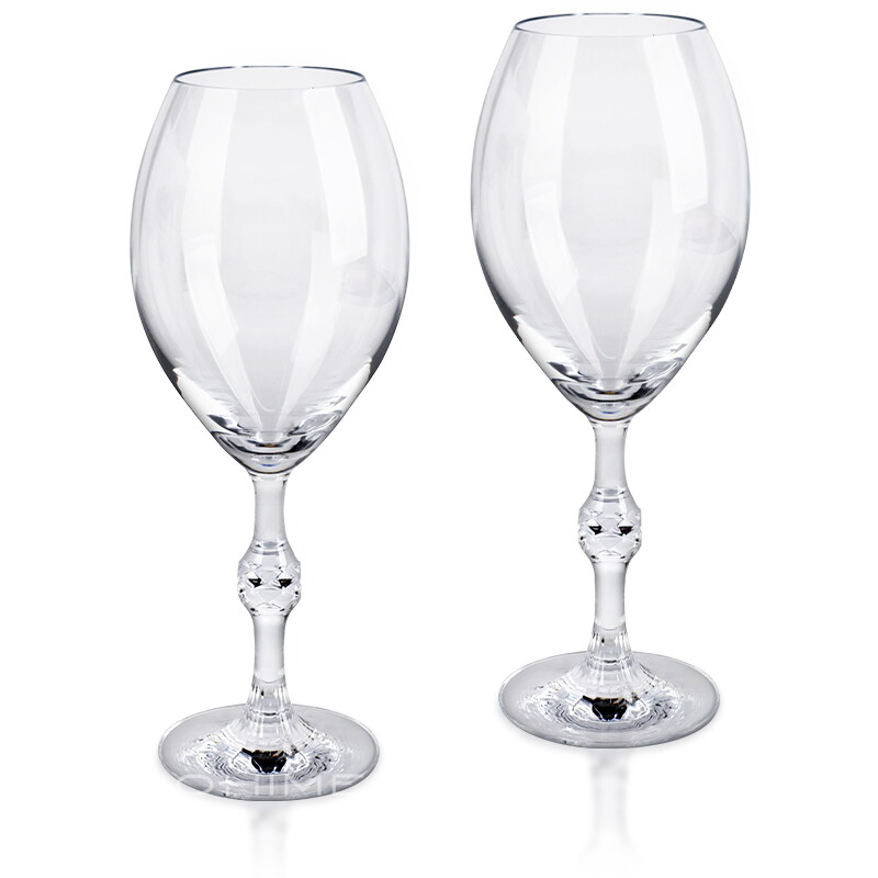 [BACCARAT]바카라 바카랏 테이블웨어 샴페인 글라스 세트 패션 컬렉션 BY JCB 클리어 2PCS