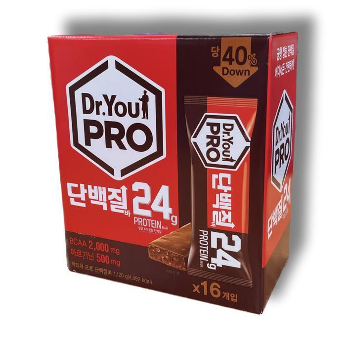 셀러허브 식품 닥터유 프로 단백질 바 70g x 16개 코스트코/SH