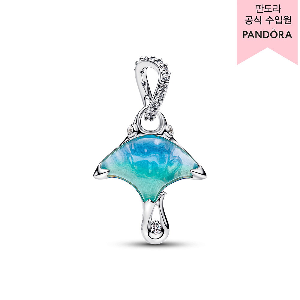 판도라(주얼리) (백화점 보증서 제공) 만타 레이 댕글 참 794685C01