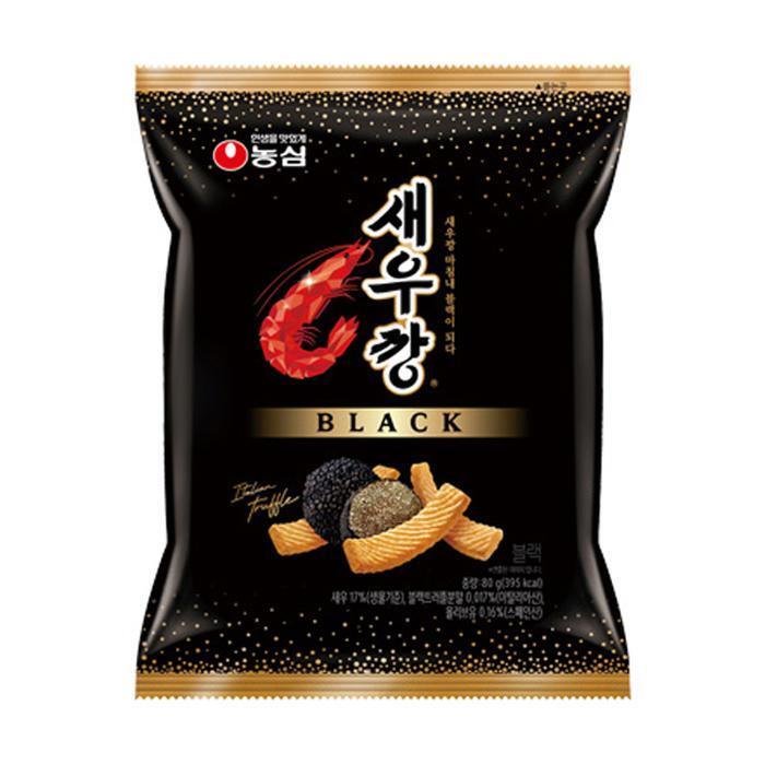 셀러허브 식품 스낵 농심 새우깡 블랙 72g 5개