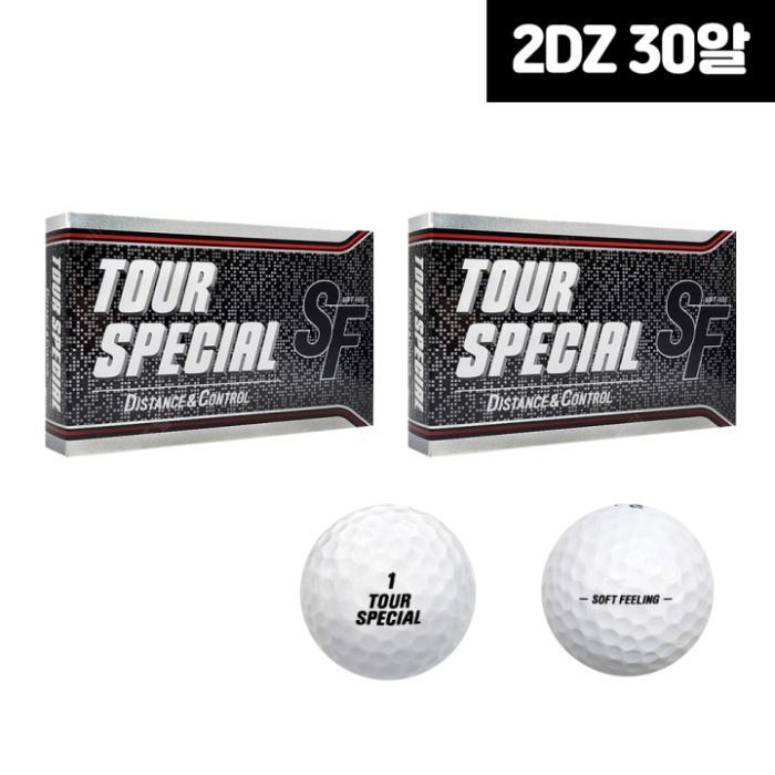 스릭슨(P) 스릭슨 유러피언 SF 투어 스페셜 2피스 화이트 골프볼 30구 2DZ G