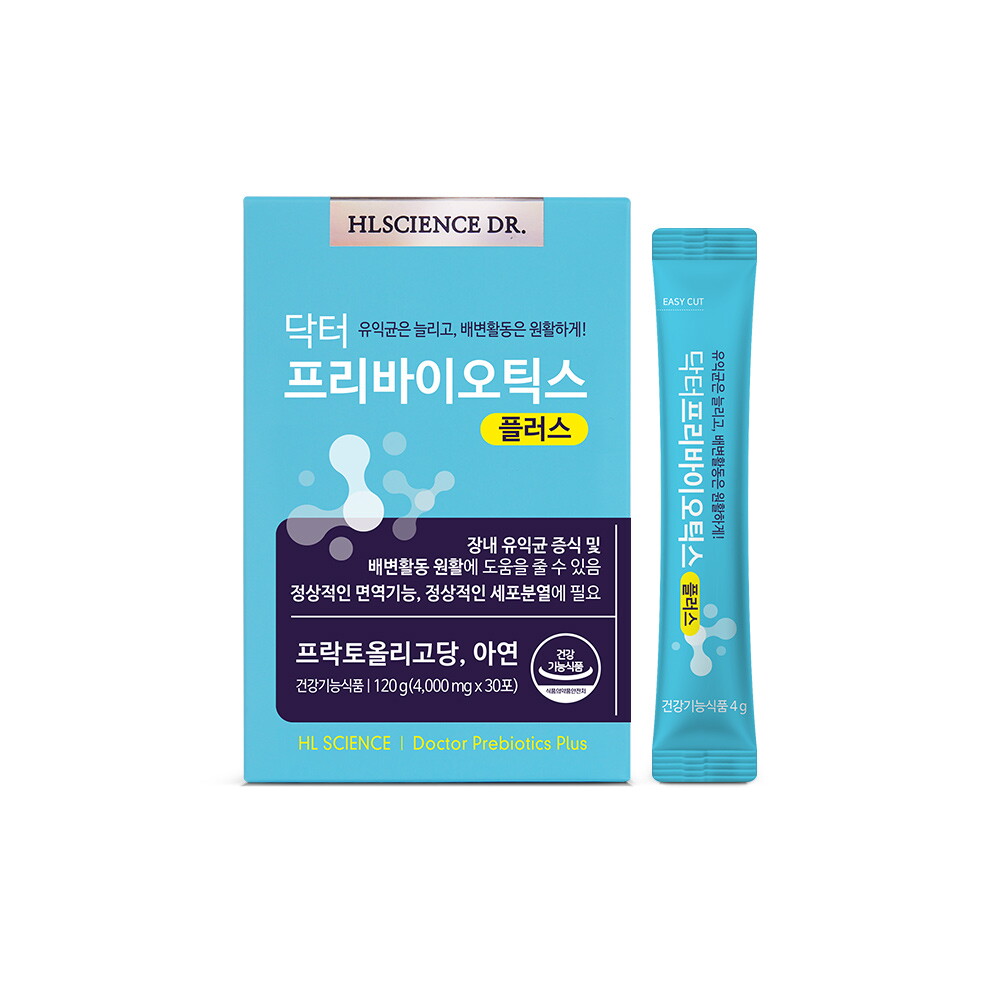 (주)에이치엘사이언스 닥터 프리바이오틱스 플러스 1박스 (1개월분) 프락토올리고당