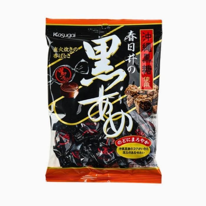 셀러허브 식품 카수가이 구로아메 흑사탕 129g X 1봉 일본캔디