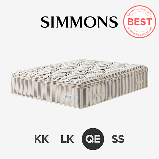 시몬스 [30일 구매시 5만 상품권 100%증정][시몬스] 뷰티레스트 자스민. 퀸 매트리스