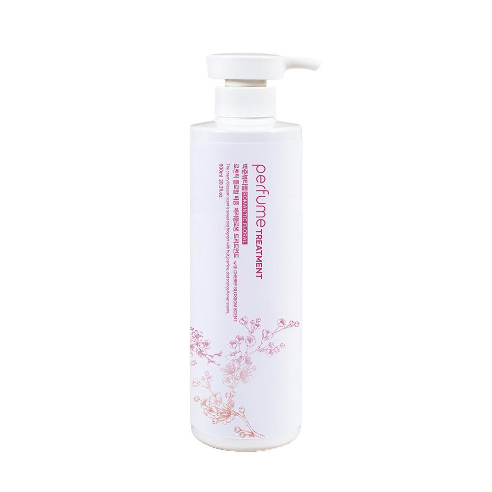 박준뷰티랩 로맨틱 플로럴 퍼퓸 트리트먼트 600ml, 체리블라썸 (유통기한 2027년 10월까지)