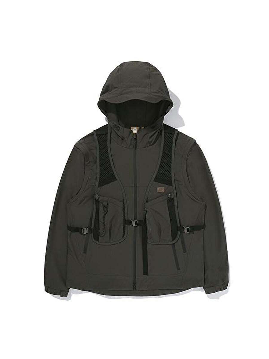 비비씨어스 BE51JA61M760 (카터) 3 IN 1 컨버터블 자켓_Khaki