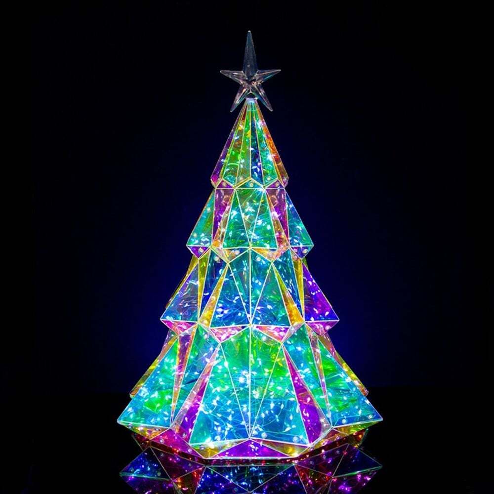 친절한탄씨 크리스마스 LED 크리스탈 트리 47~65cm RX200-40LT (4종 택1) CX144___40cm 1개