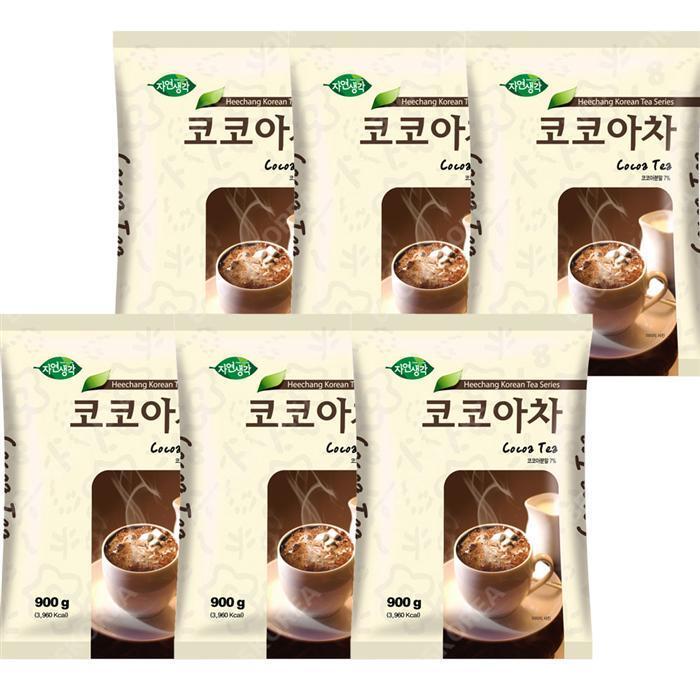 셀러허브 식품 희창 코코아차 900g X 6개/자판기용 국산차 핫초코 코코아