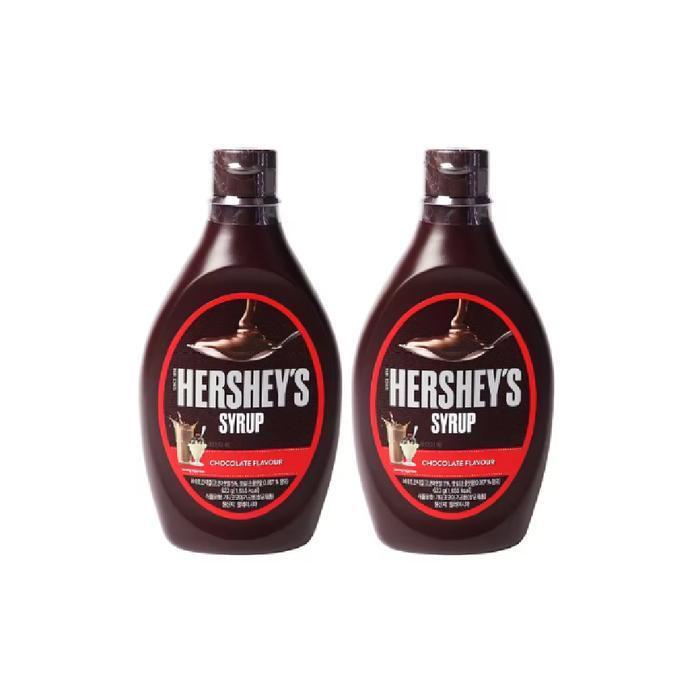 셀러허브 식품 허쉬 초코 시럽 623g x 2개 아이들간식/J
