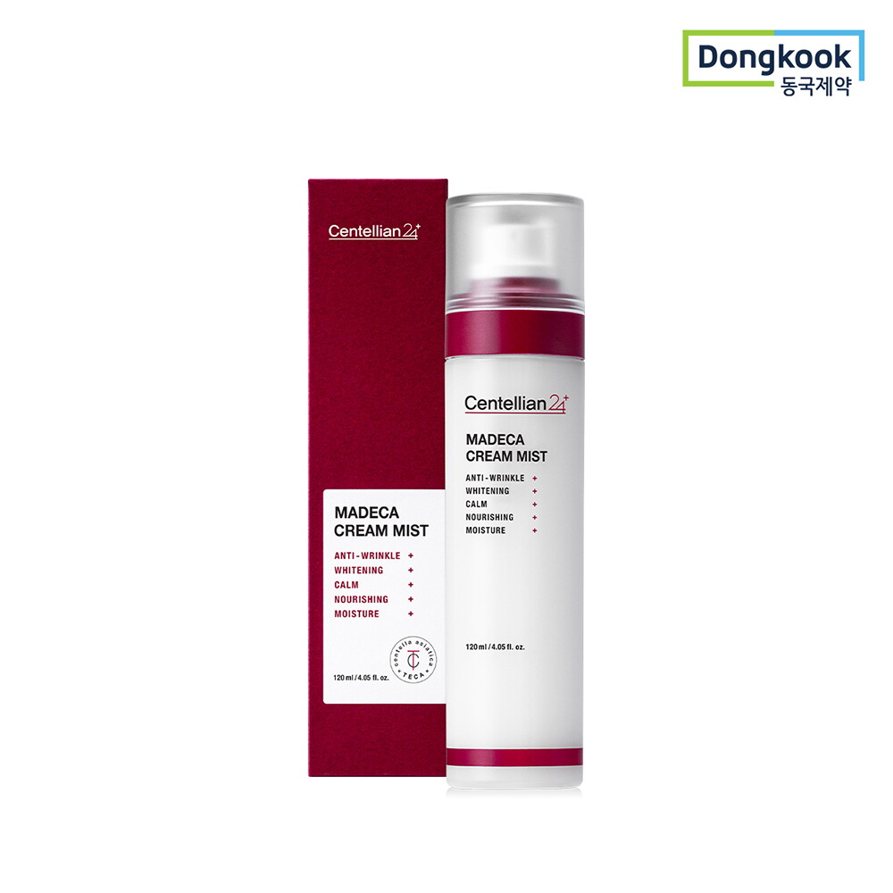 센텔리안24 마데카 크림 미스트 120ml 1개 병풀추출물 TECA 진정 광채 보습 영양 탄력케어 미백 주름개선