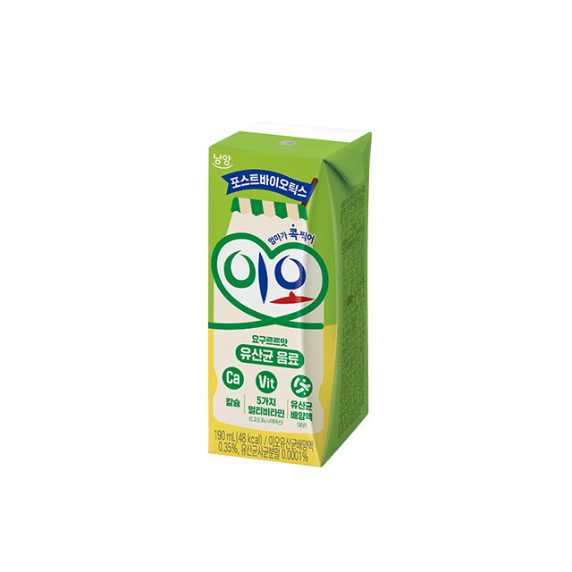 남양 이오 유산균 음료 190ml X 48개