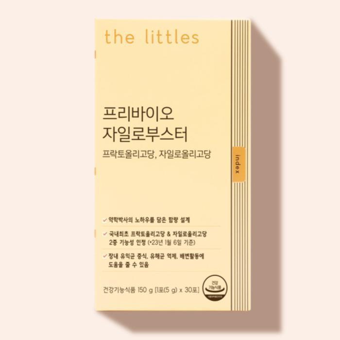 셀러허브 식품 더리틀스 프리바이오 자일로부스터 요구르트맛 30포