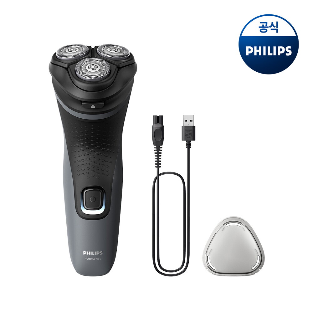 필립스 PHILIPS 필립스 전기면도기 1000 시리즈 딥 그레이 S1142/00