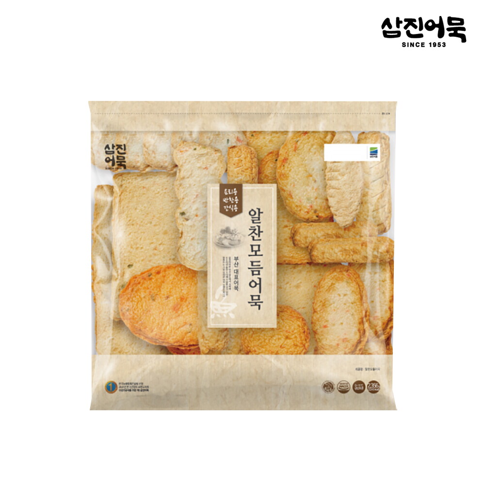 삼진어묵 [삼진어묵] 알찬모듬어묵 1봉 2.3kg (18종 모듬)