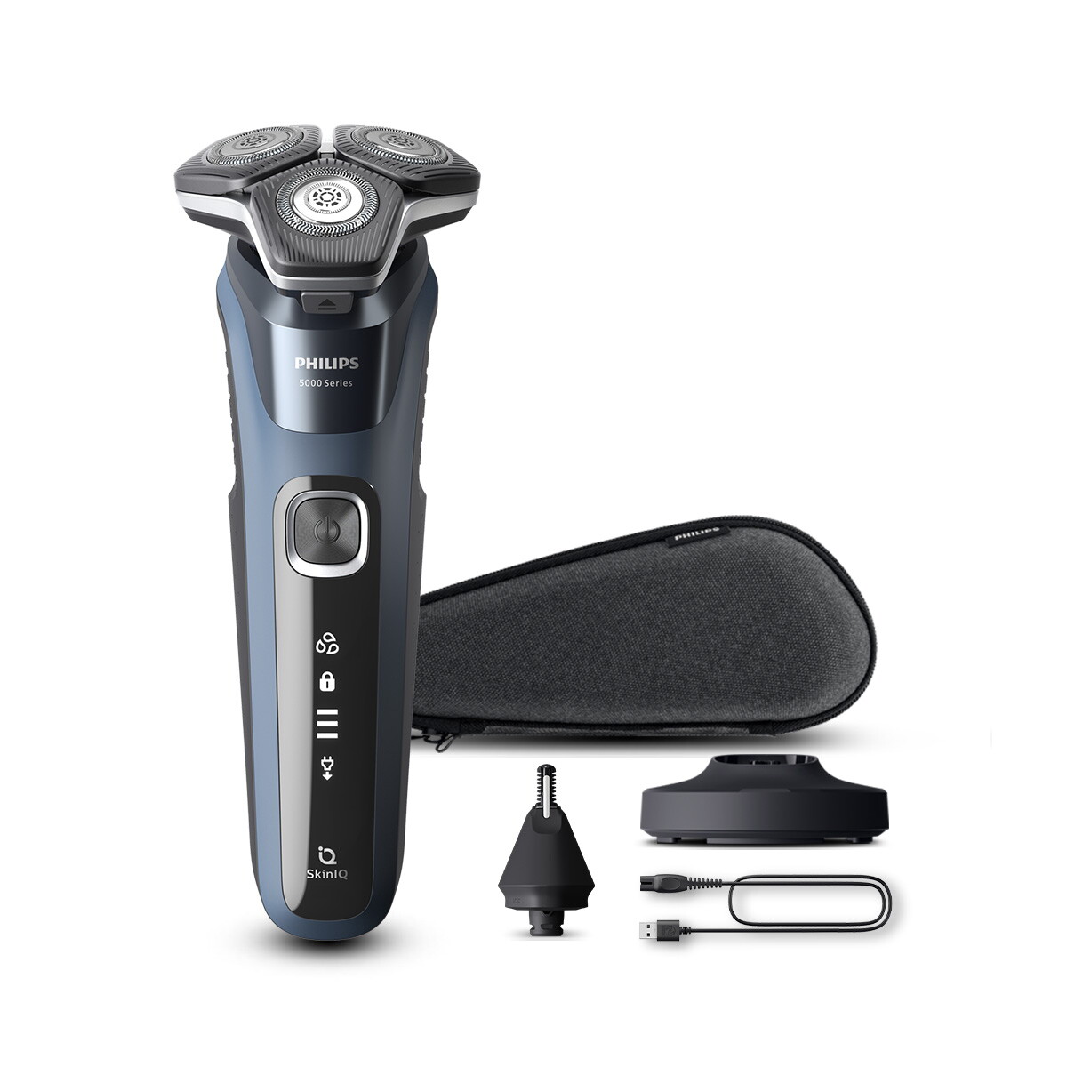 필립스 PHILIPS 필립스 SkinIQ 5000 시리즈 전기면도기 오션 블루 S5880/33