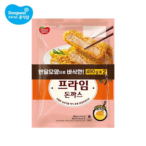 동원 F&B 동원 프라임돈까스 490g x 4개