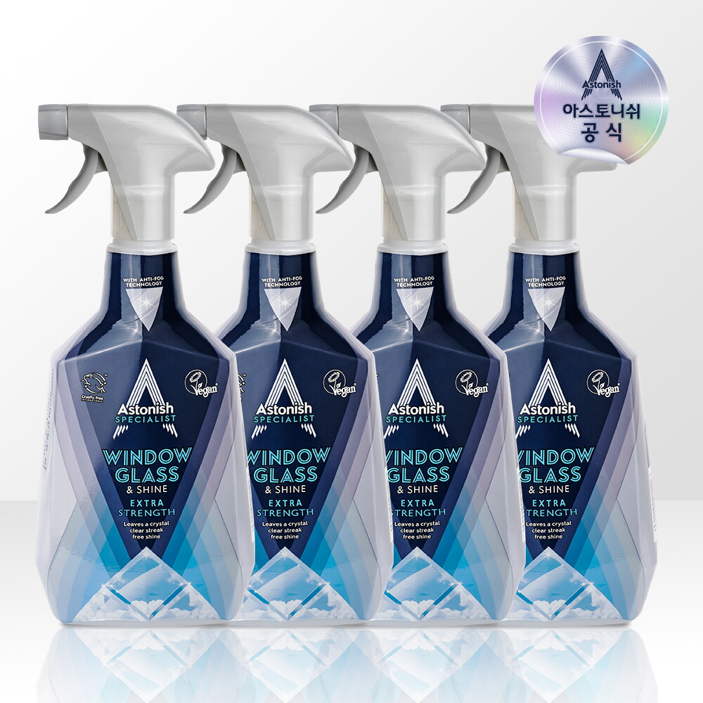 아스토니쉬 아스토니쉬 윈도우 클리너 750ml 4개