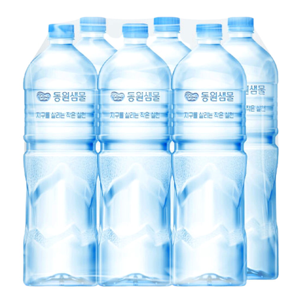 동원F&B 동원샘물  무라벨 2L x 42병 (무료배송) 안전한생수 미네랄워터 물2L 생수2L SH