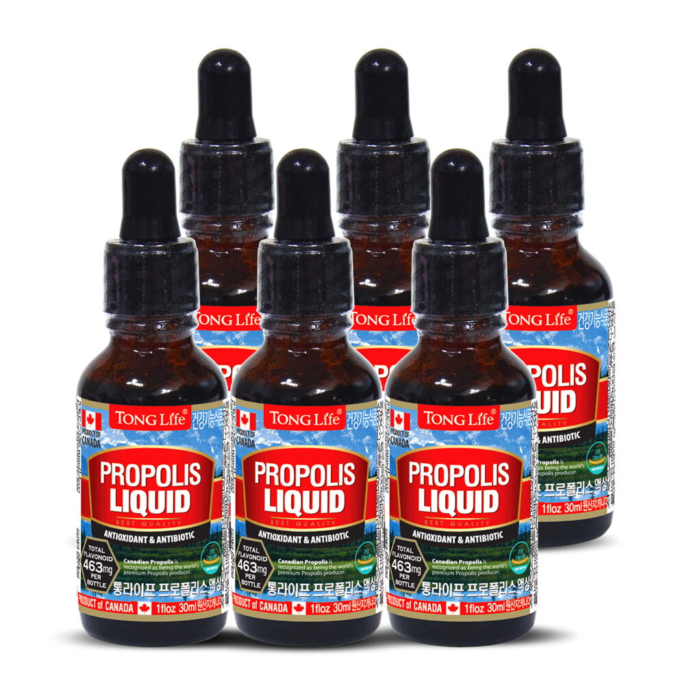 통라이프 (통라이프)플라보노이드463mg 프로폴리스액상30ml 6병