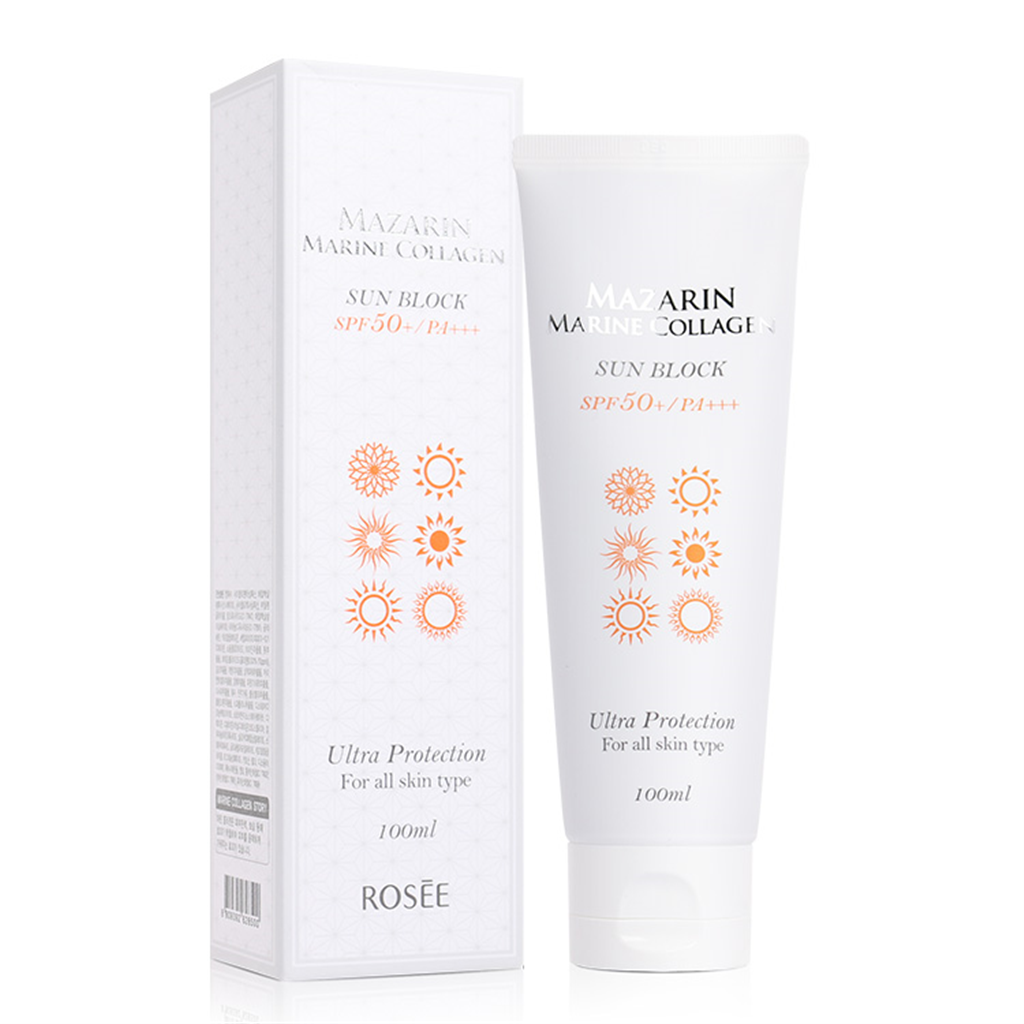 로제 로제 마자린 콜라겐 선블럭 100ml SPF50+/PA+++