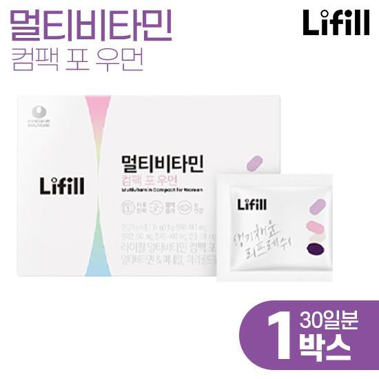 라이필 멀티비타민 컴팩 포 우먼 1박스(30일분)
