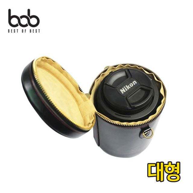 알티피아 bob 가죽 DSLR 카메라 렌즈통 휴대 보관 케이스 대형