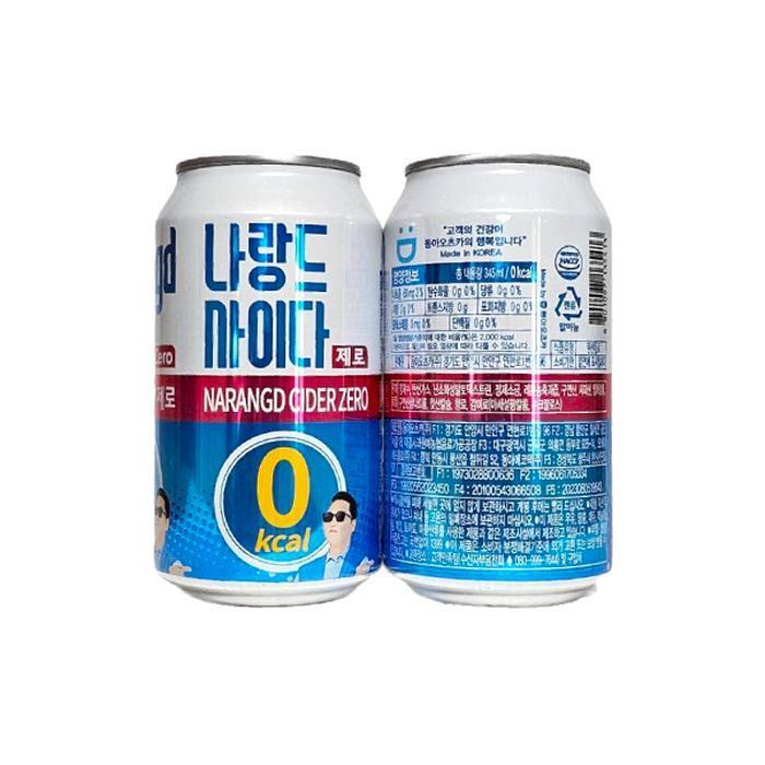 셀러허브 식품 동아오츠카 나랑드사이다 345ml x 18개입 탄산음료 /s
