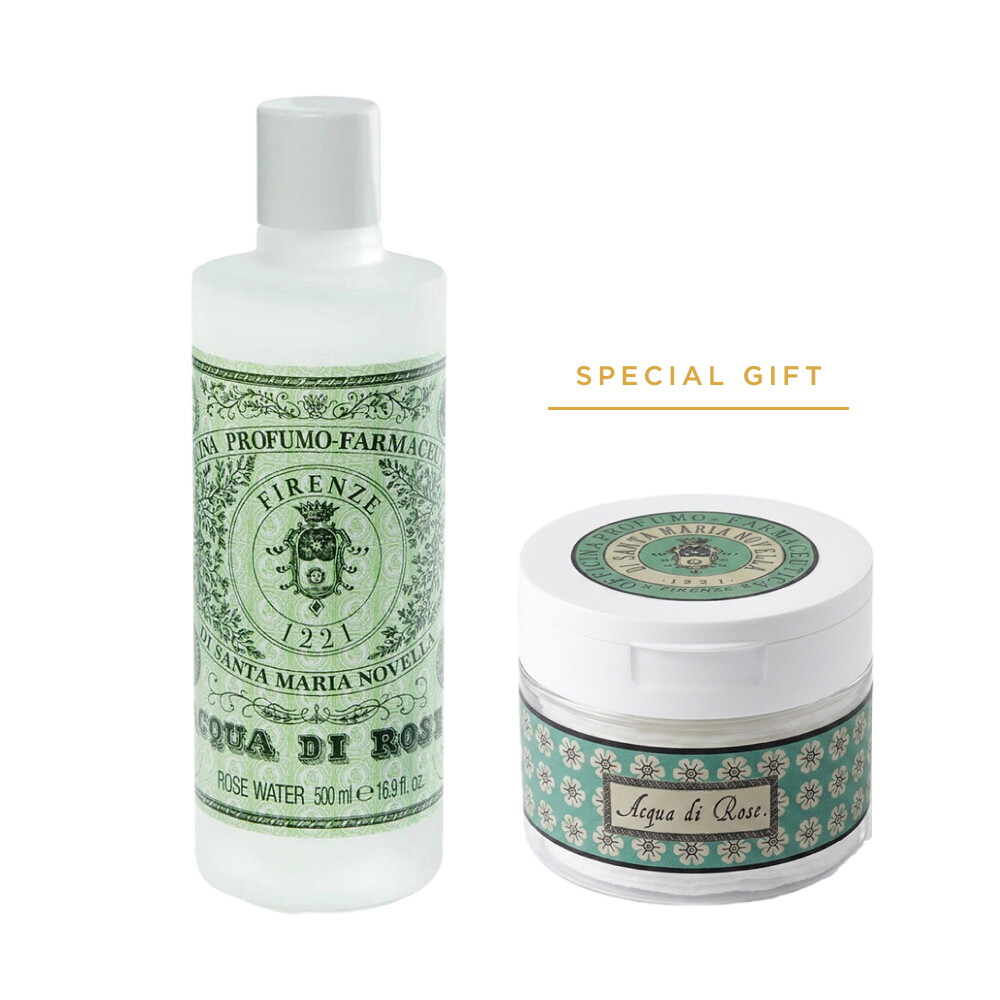 산타마리아노벨라 아쿠아 디 로즈(장미수 토너) 500ml (+ 셀프코튼패드 증정)
