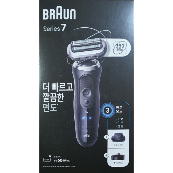 브라운 BRAUN 시리즈 7 브라운 전기면도기 블랙 72-N4200cs