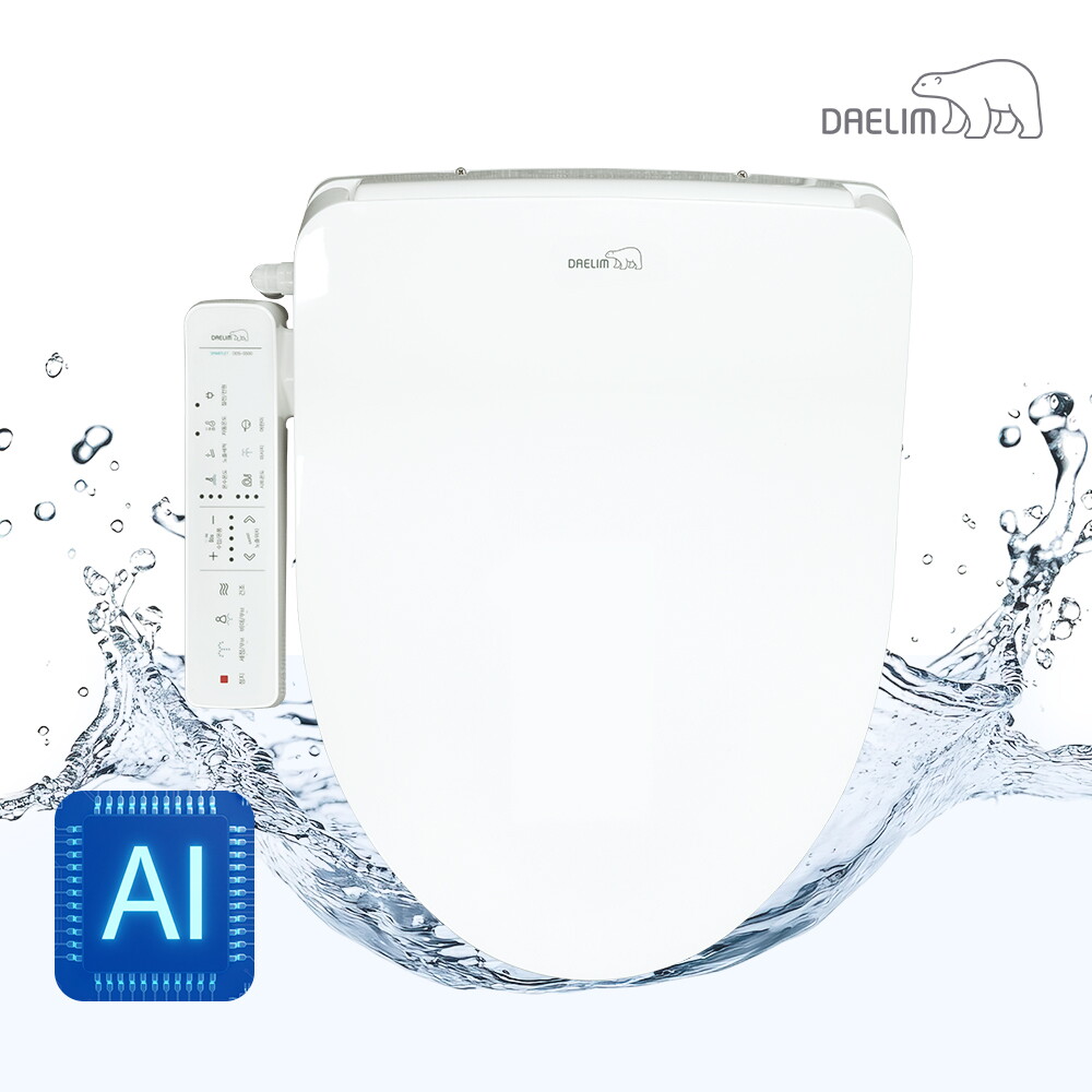 대림바스 당일발송 대림바스 AI스마트 컨트롤 LED 무드라이트 방수비데 DDS-S550