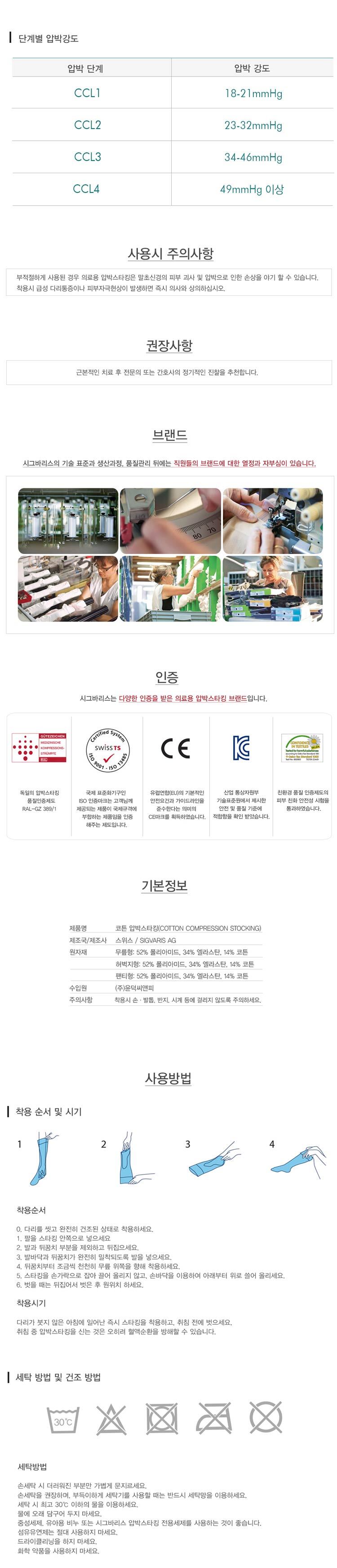 Compression Slimming Tights Signature Cotton Thigh