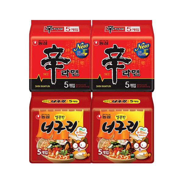 농심 농심 신라면 10개 + 너구리 10개