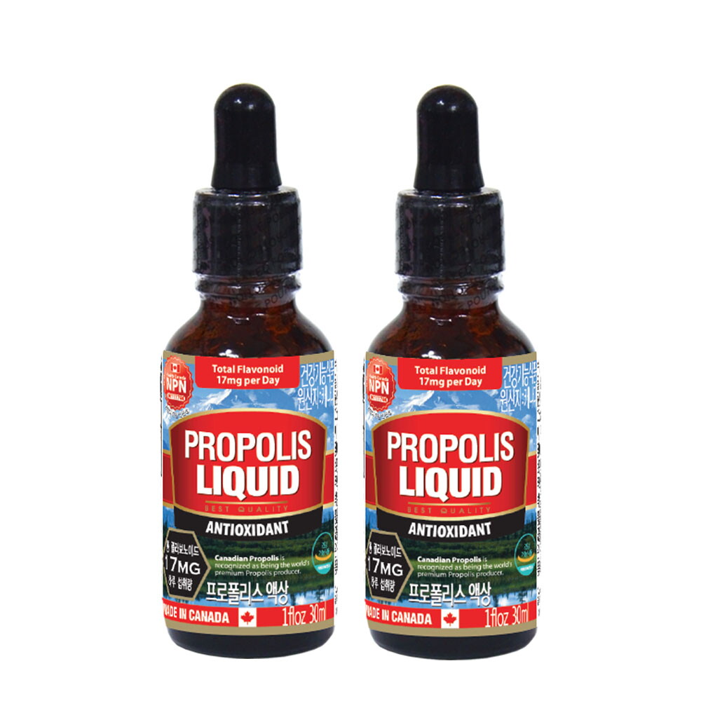 통라이프 (통라이프) 캐나다 직수입 프로폴리스 액상-463mg 플라보노이드GIFT (30ml2병)