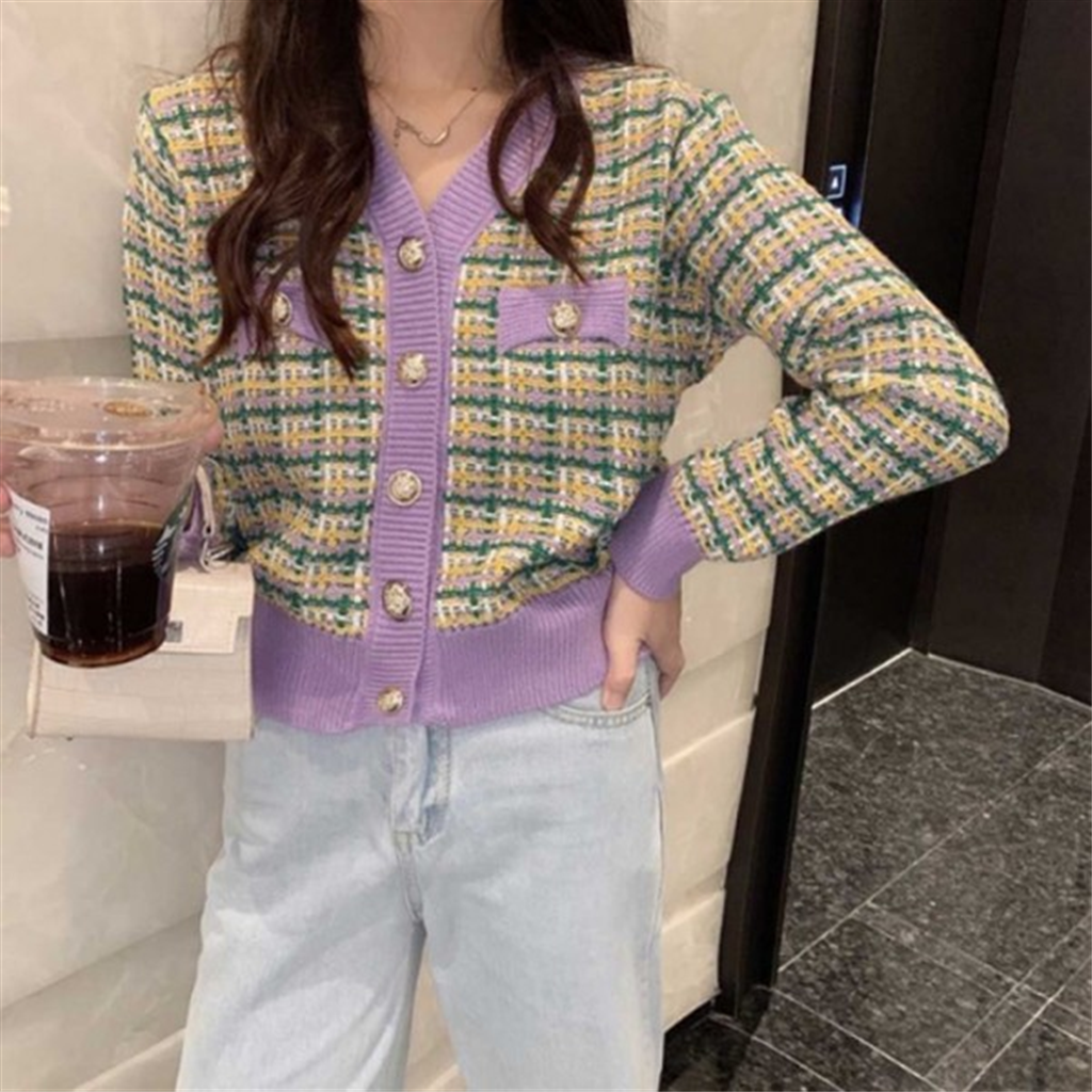 오앤디샵 여자 베이직 소개팅 대학생 코디 트위드 룩 올데이 Xon 미팅 가디건