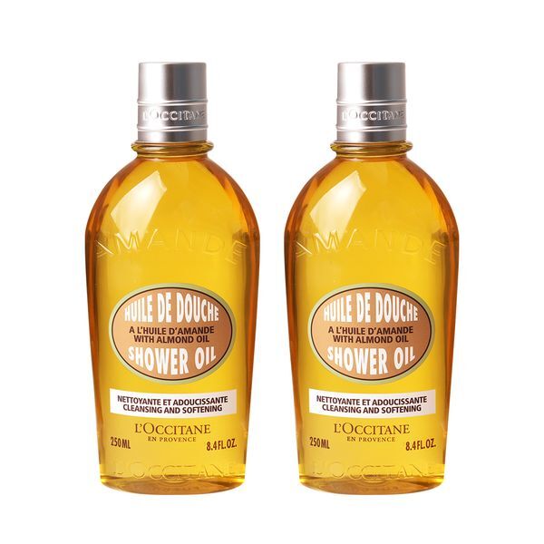 교보문고 록시땅 아몬드 모이스처라이징 샤워 오일 250ml x2개