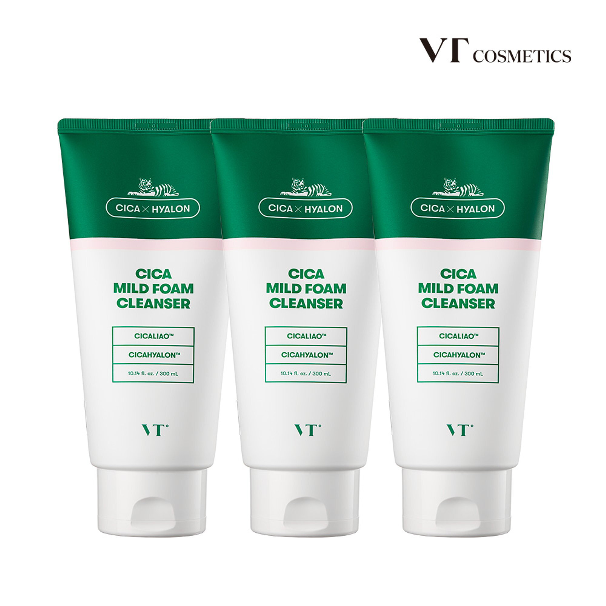 VT 시카 마일드 폼 클렌저 300ml * 3통
