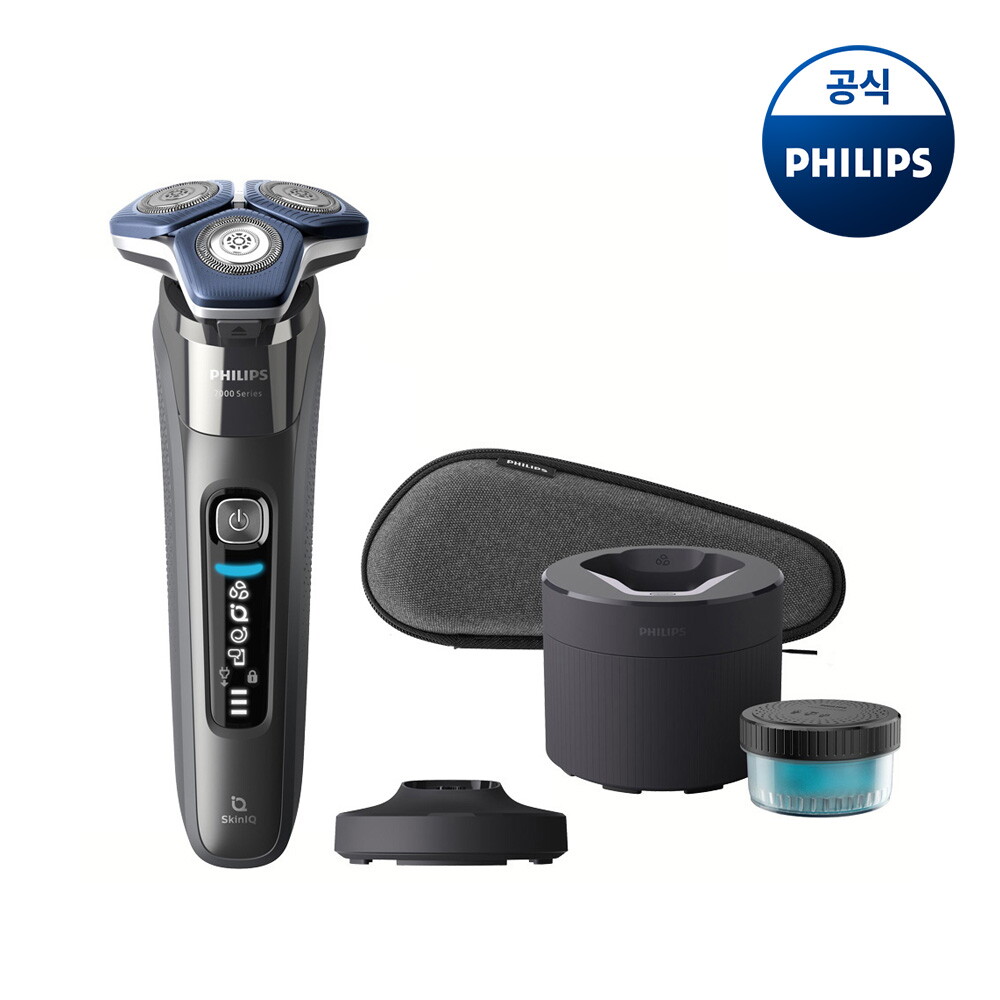 필립스 PHILIPS 필립스 SkinIQ 7000 시리즈 전기면도기 다크 크롬 S7887/72
