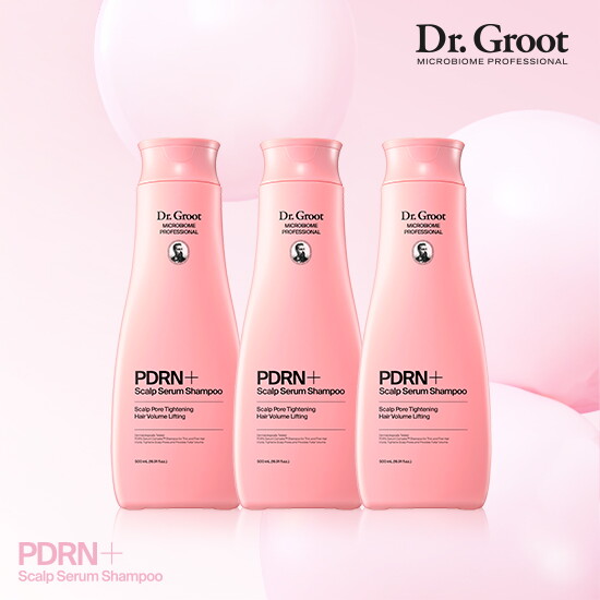 닥터그루트 최신상 PDRN캡슐 식약처허가 기능성 탈모샴푸 500ml × 3개