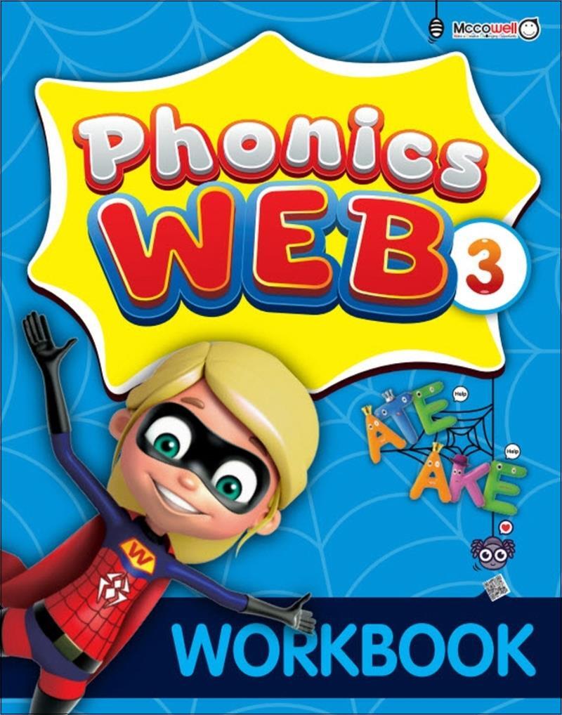 사이먼북스 [사이먼북스] 파닉스 웹 Phonics WEB 3 - Work Book 워크북